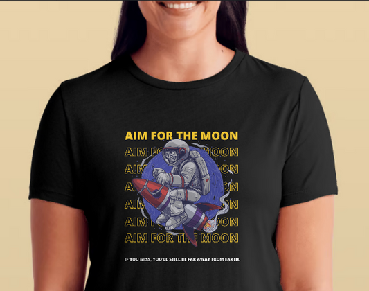 Aim for the Moon Tee