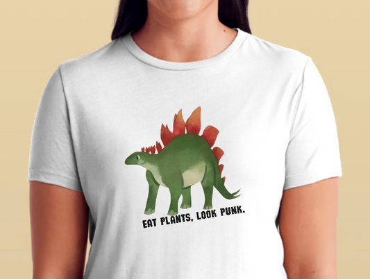 Eat plants, look punk. Tee