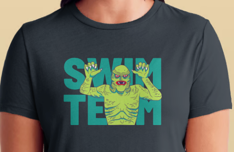 Swim Team Swamp Monster Tee