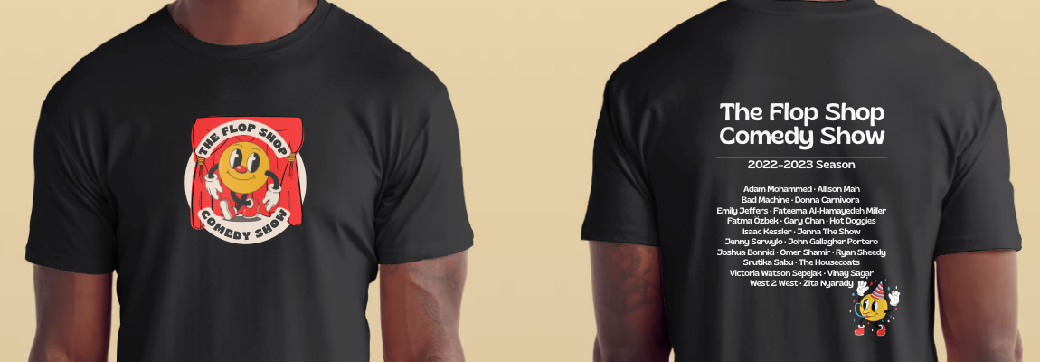 Flop Shop 1-Year Anniversary Tee (Full Logo)