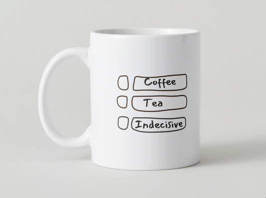 Coffee, Tea or Indecisive (Mug)