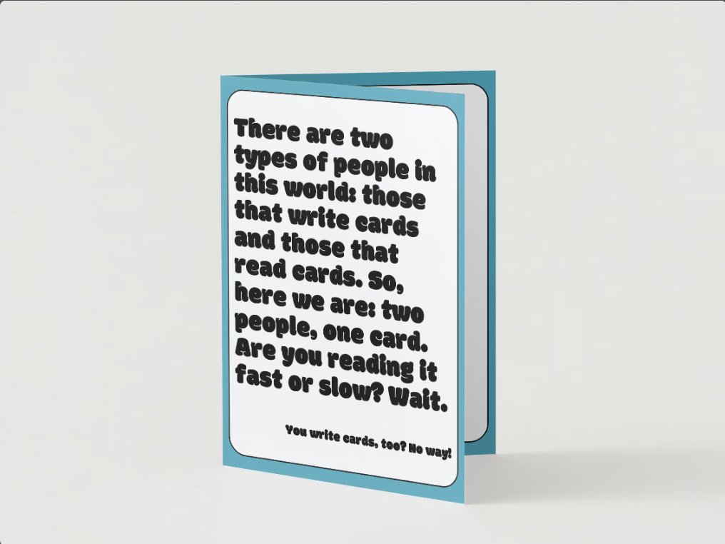 A Good Hug Card