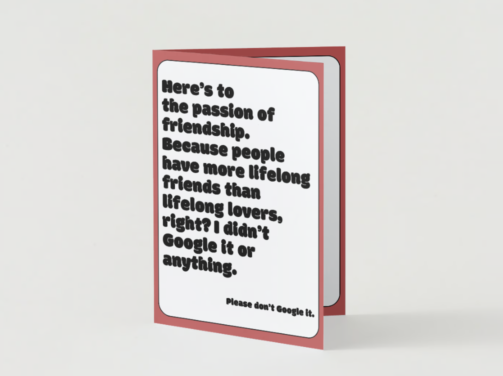 A Good Hug Card