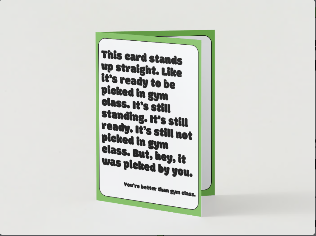 A Good Hug Card