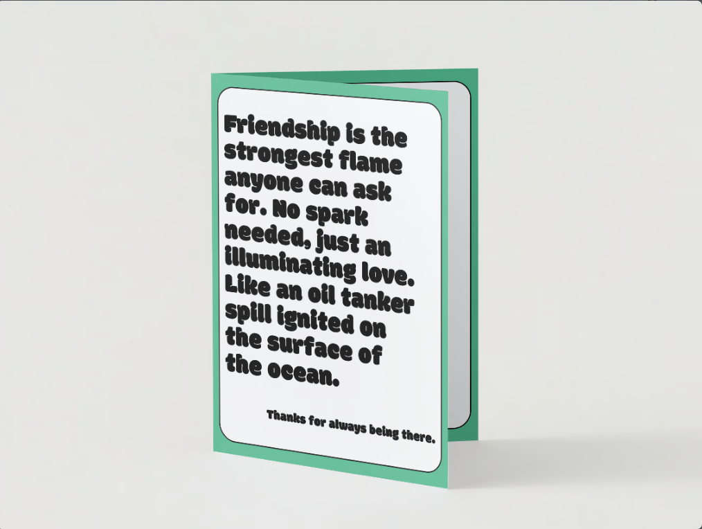 A Good Hug Card